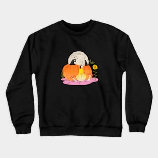 Groovy Pumpkin Patch Crewneck Sweatshirt